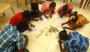 Support Group Meetings for HIV+ children