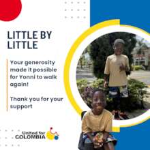 Gratitude from United for Colombia