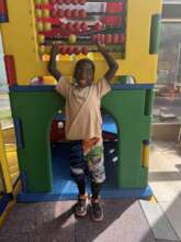 Yonni Enjoying Fun Times at the Playground