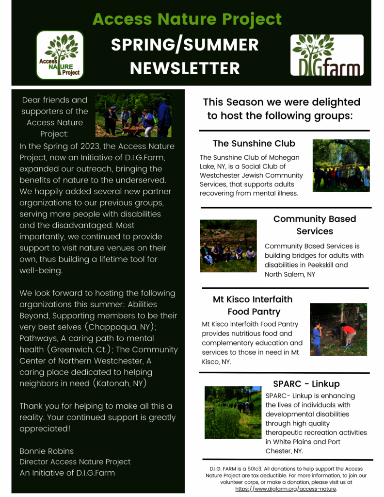 Empowering those in need with natures benefits