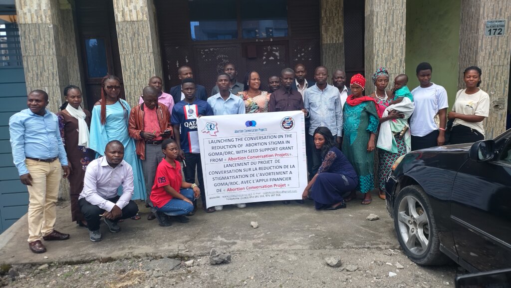 Support the reduction of abortion stigma Goma DRC