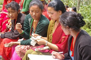 Counting Savings at Chandrajoti Meeting