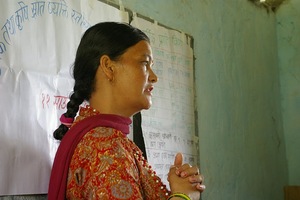 ETC Staff facilitates meeting of Leader Farmers