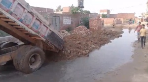 Earth Filling at Al-Khair Hospital Road Kasur