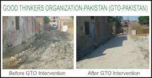 GTO Pakistan constructed streets in Kasur