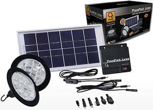 One of Our Solar Home-Lighting Products
