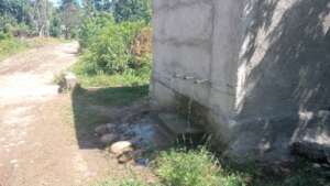 Our newest Water House producing clean water