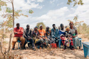 Parents and local community members in Kitui