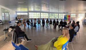 Training of psychologists in Nova Serrana.