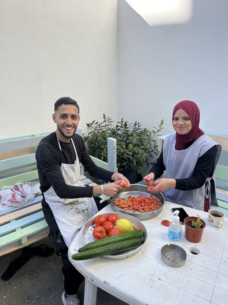 Addressing basic needs for refugees on Kos