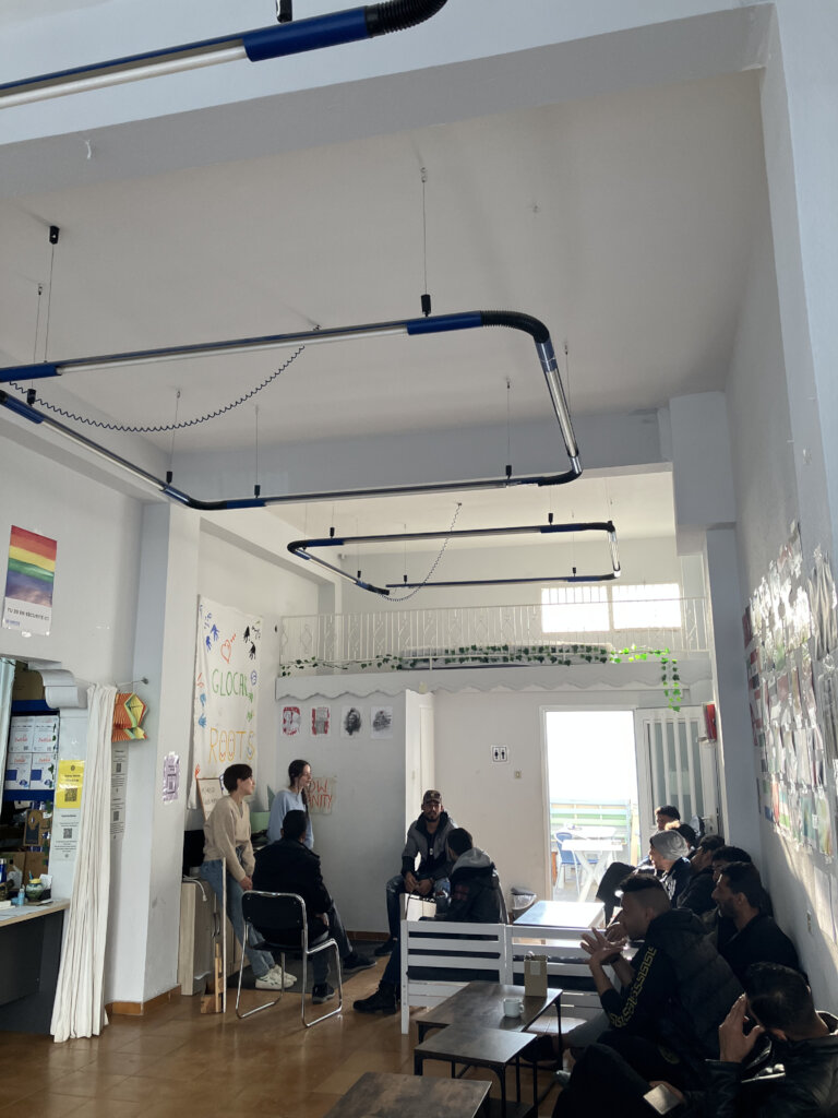 Addressing basic needs for refugees on Kos