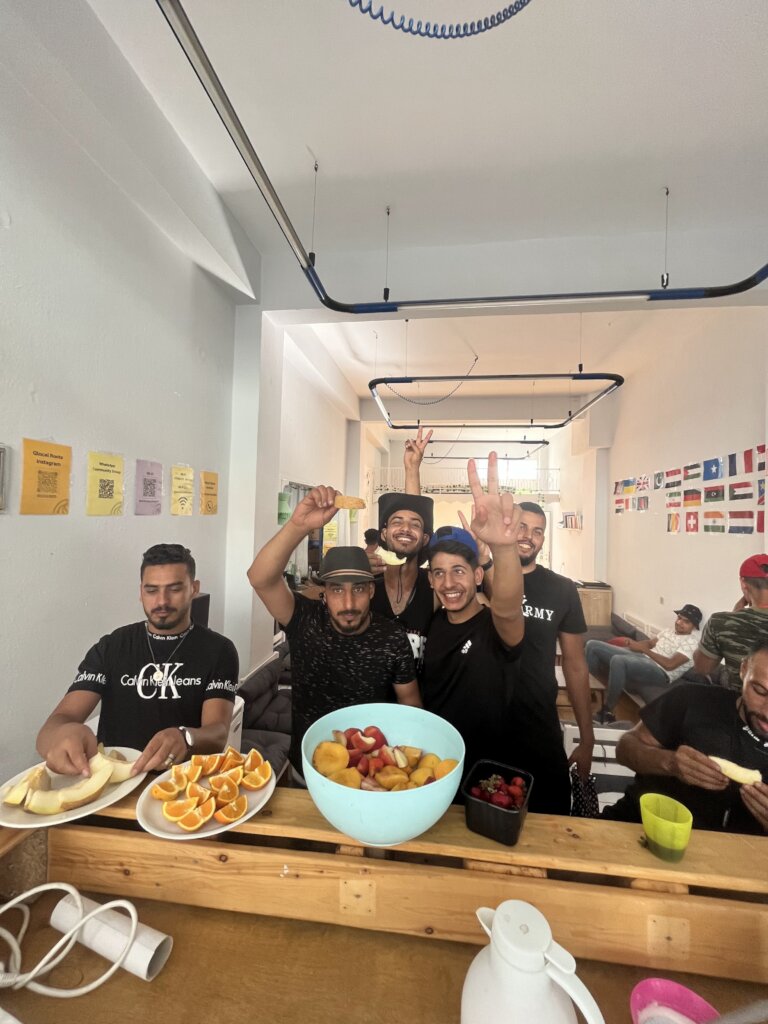 Addressing basic needs for refugees on Kos