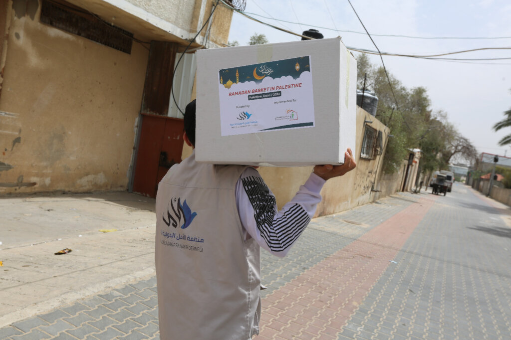 Relief Food Baskets For 300 Families In Gaza