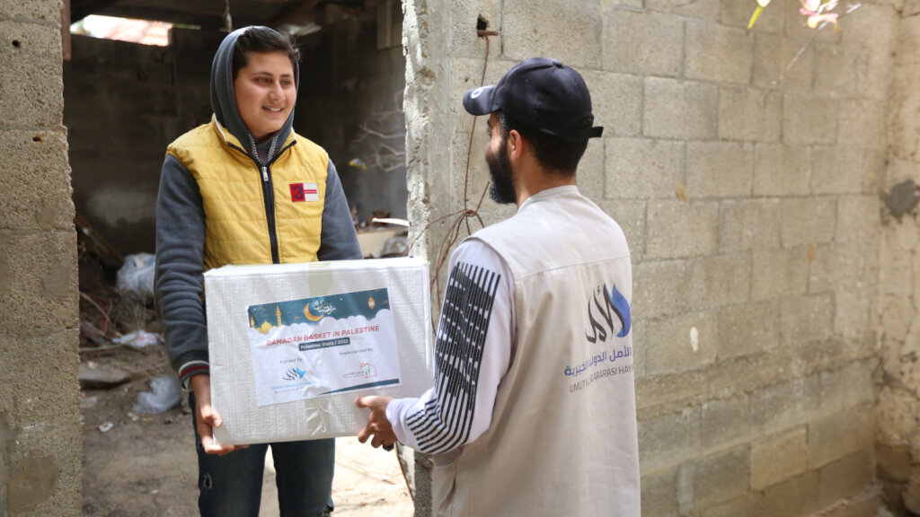 Relief Food Baskets For 300 Families In Gaza
