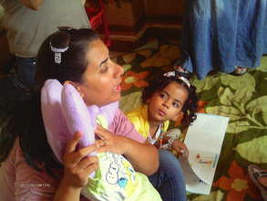 Orphanage Kids learn through  stories and puppets