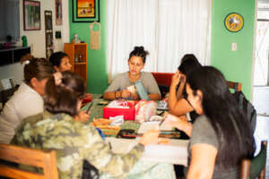 Entrepreneures putting into practice
