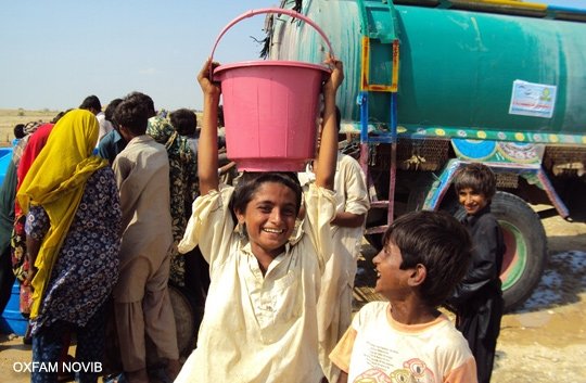 Oxfam providing immediate relief in Pakistan