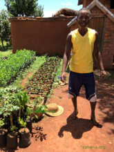 Zahana gardener in his element