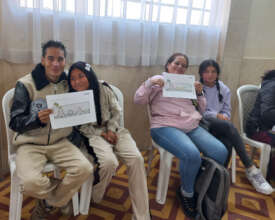 Family from the Family Reunification Program