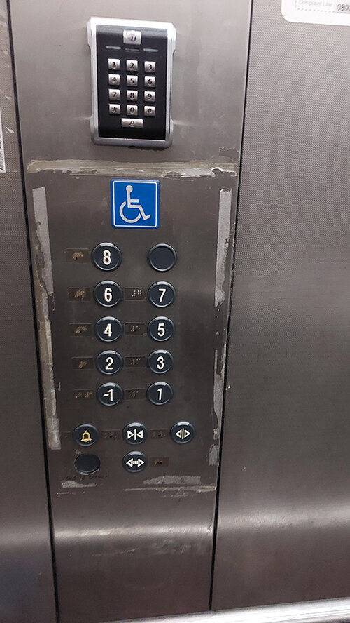 Elevator replacement of Jonah House