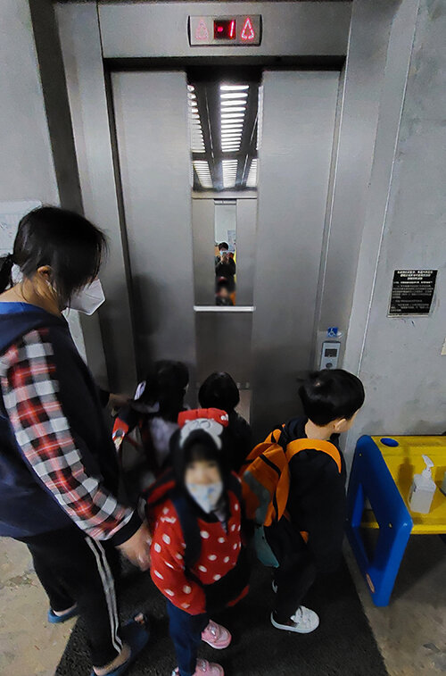 Elevator replacement of Jonah House