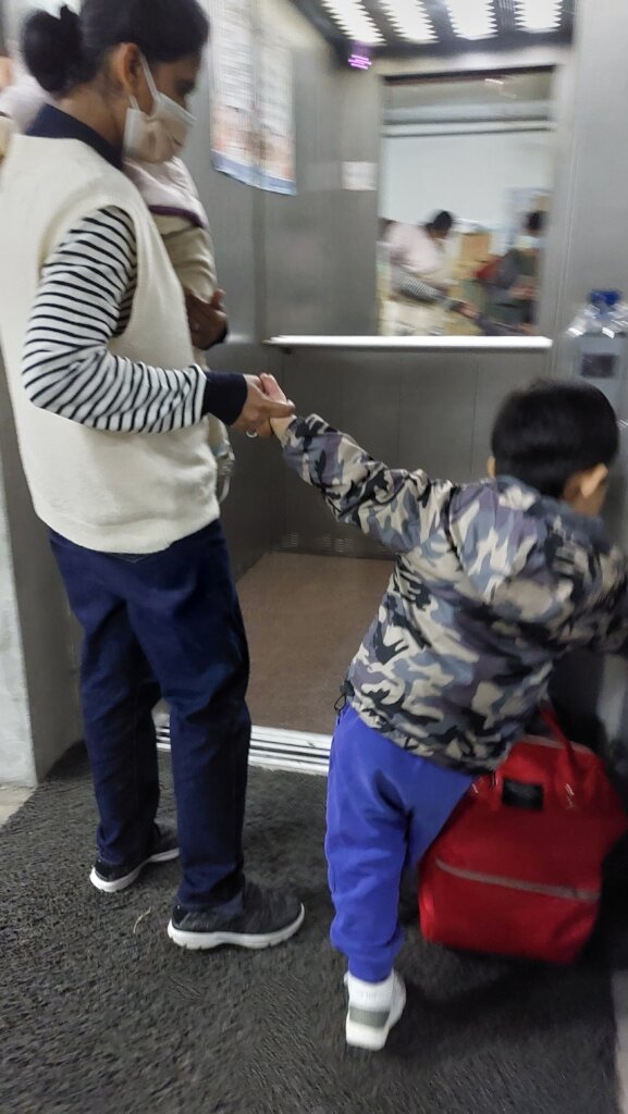 Elevator replacement of Jonah House