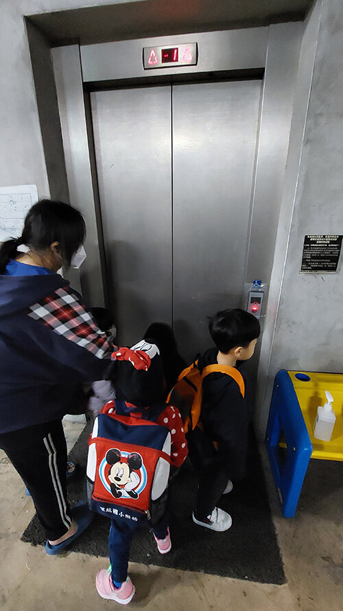 Elevator replacement of Jonah House