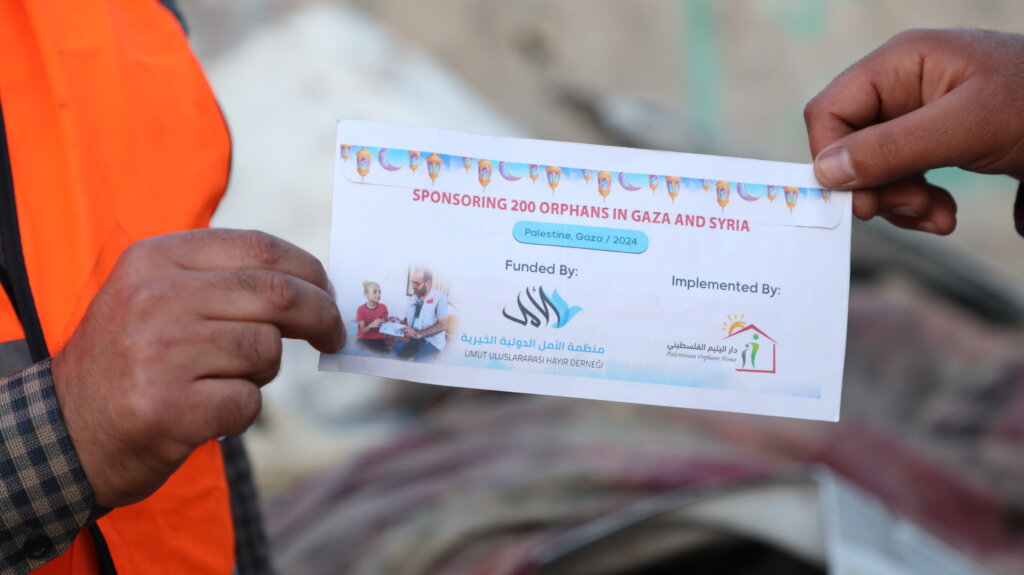Sponsorships for 200 Orphans In Gaza And Syria
