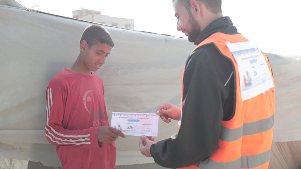 Sponsorships for 200 Orphans In Gaza And Syria