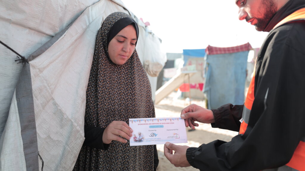Sponsorships for 200 Orphans In Gaza And Syria