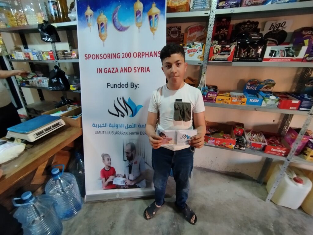 Sponsorships for 200 Orphans In Gaza And Syria
