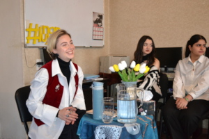 Meeting with a famous actress