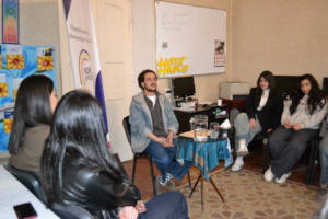 Meeting with an actor