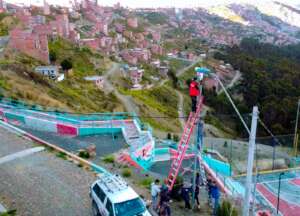 Installation of the alarm in Union Alianza