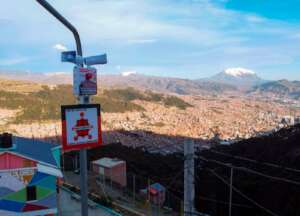 Alarm installed in the neighborhood.