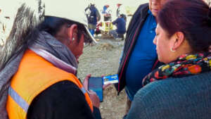 Teaching the use of the early warning system app