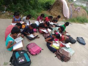 Evening class for primary students