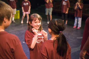 Acting Academy student