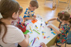 Creative activities support children's wellbeing
