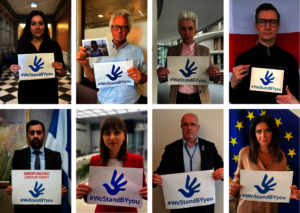Godparents from across Europe