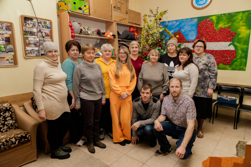 Dava Edienu-food support for people in need,Latvia