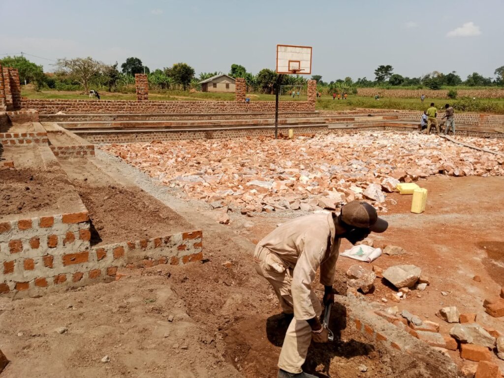 Help complete sports court for rural children
