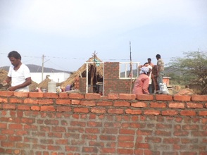 Construction work is being done.