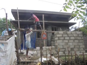 Plastering work