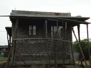House completed until Roof level