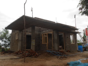 House construction is being done