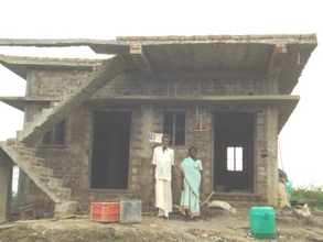 Beneficiaries in uncompleted house