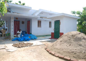 Completed house