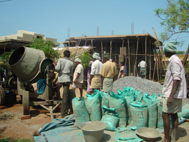 Provide housing to 298 flood victims in India