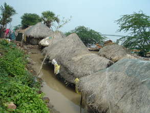 Submerged homes